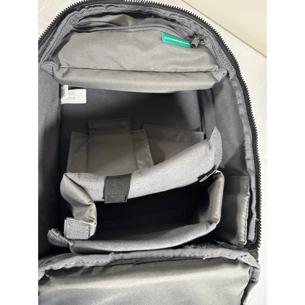 Case Logic Black Ballistic Nylon DSLR Camera Backpack with Padded Dividers